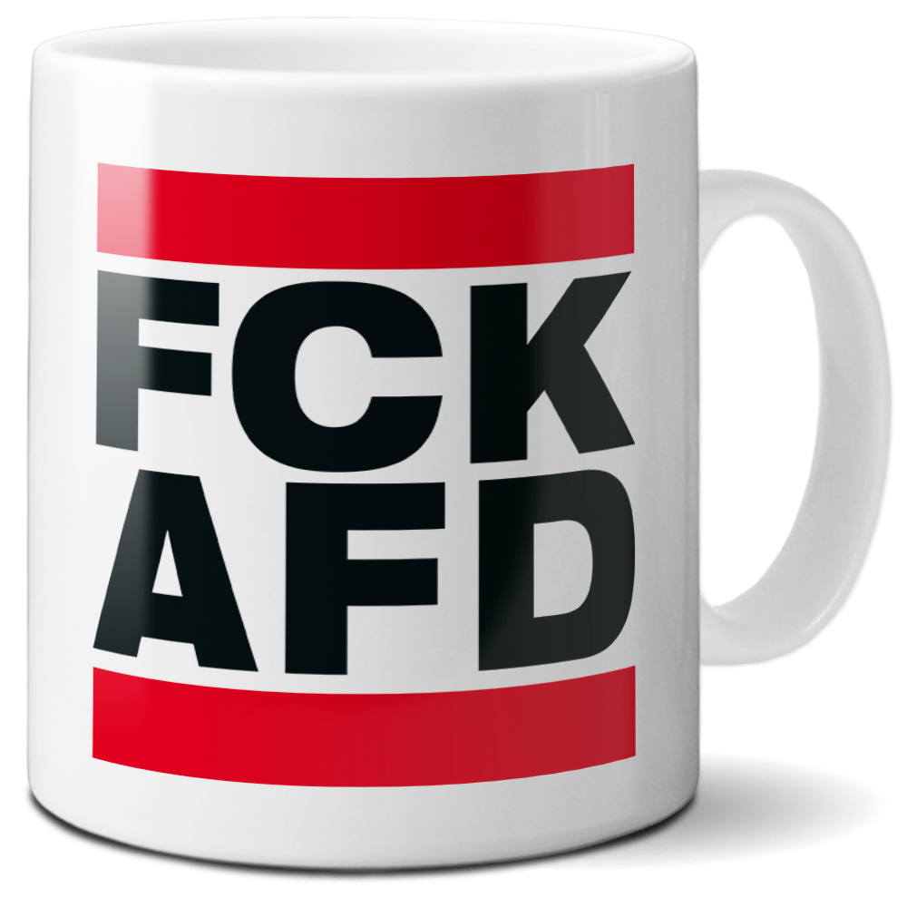 Tasse »FCK AFD«