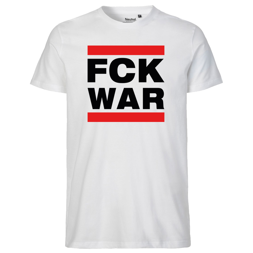 Soli-T-Shirt »FCK WAR«