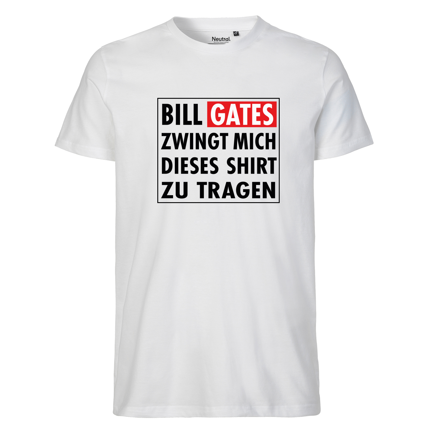 T-Shirt »Bill Gates«
