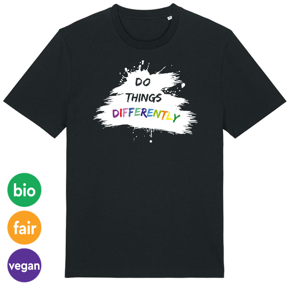 T-Shirt »Do things differently«