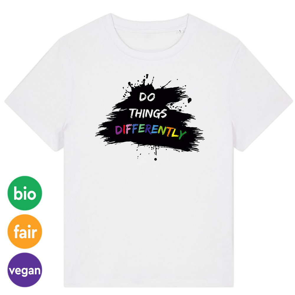Ladies-Shirt »Do things differently«