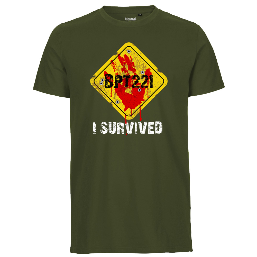 T-Shirt »I Survived BPT«