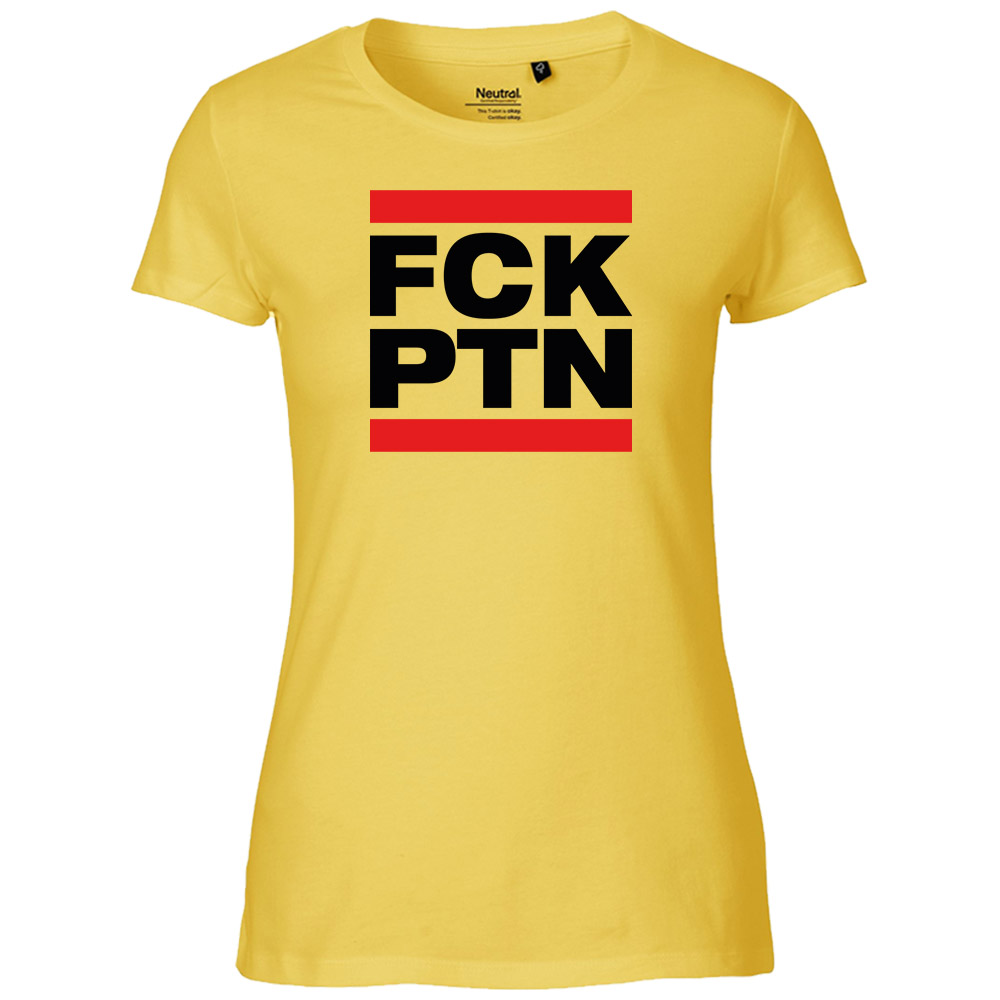 Soli-Shirt tailliert »FCK PTN«