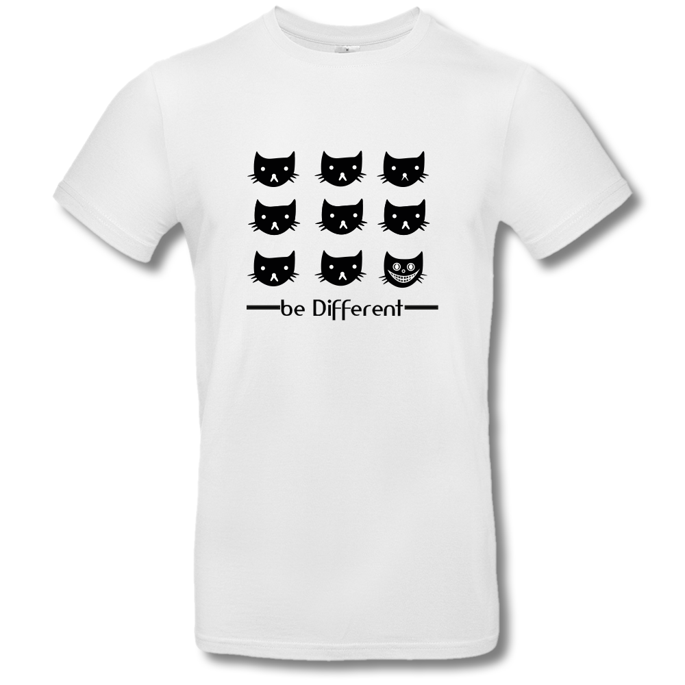 T-Shirt »Be different«