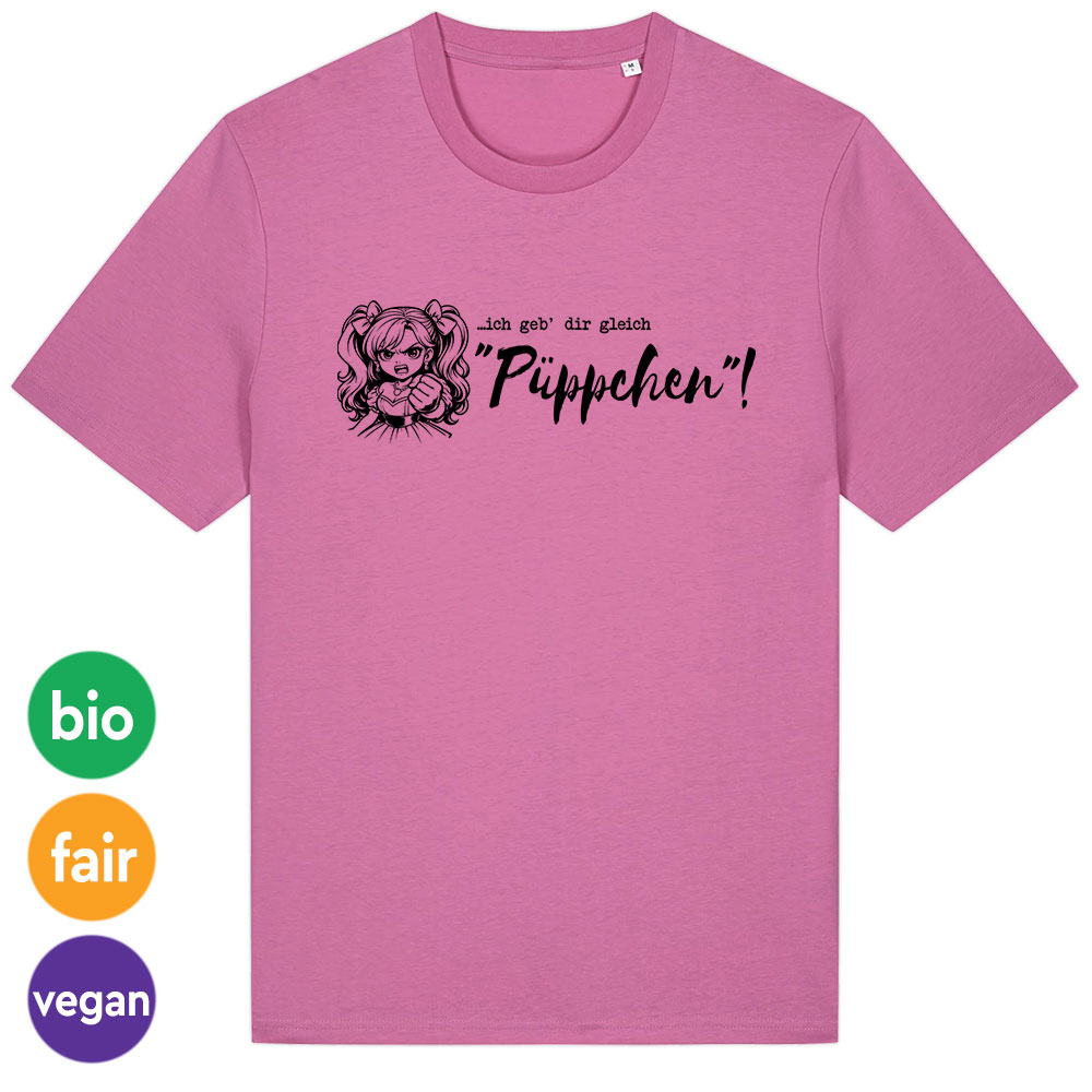 T-Shirt »…ich geb dir gleich Püppchen!«